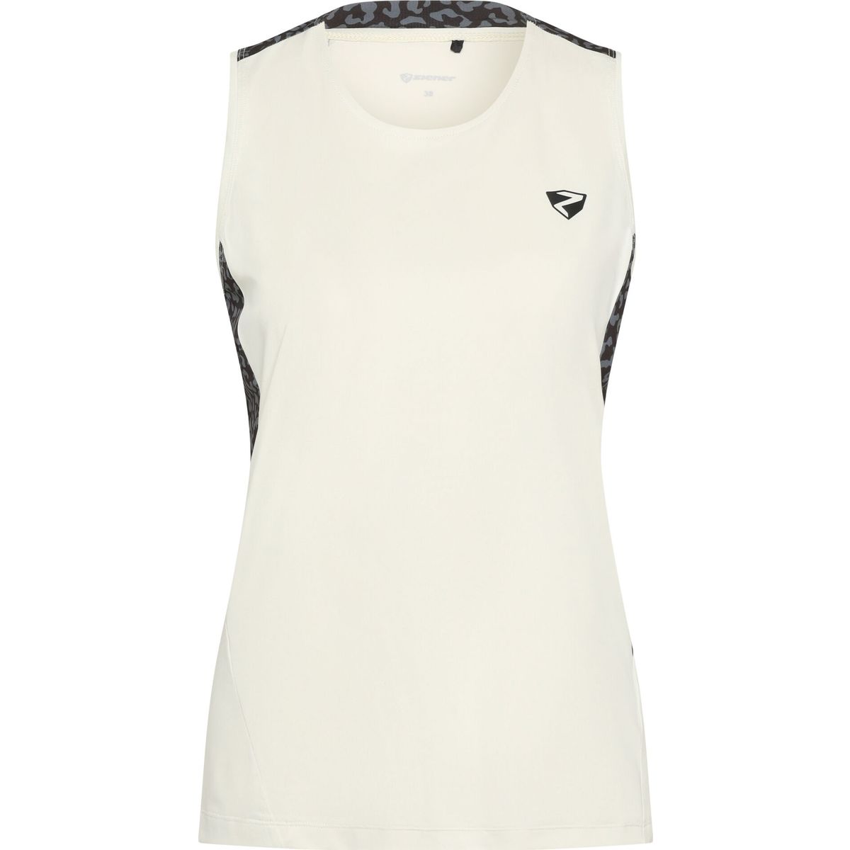 Ziener Narzissa-z Shirt Lady white fog (183) 34 433006-183-34