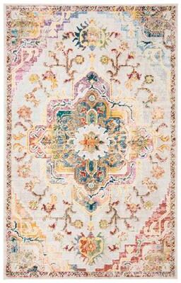 SAFAVIEH Crystal Floretta Vintage Boho Medallion Rug