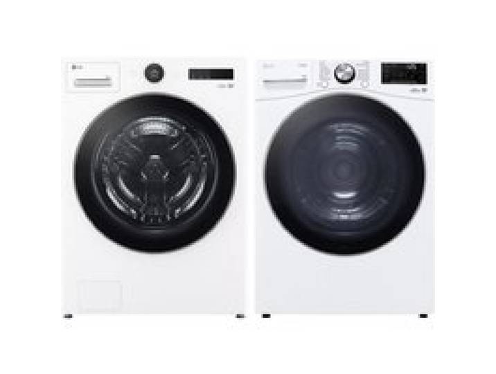 PACK LG Lave-linge Hublot 20kg 1000trs/min + Sèche-linge Pompe à Chaleur 18kg