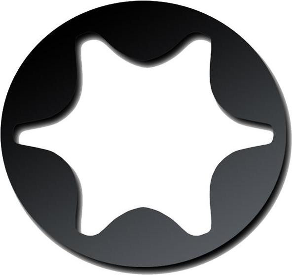 Kutlu Torx T8 schroefbit, 50 mm