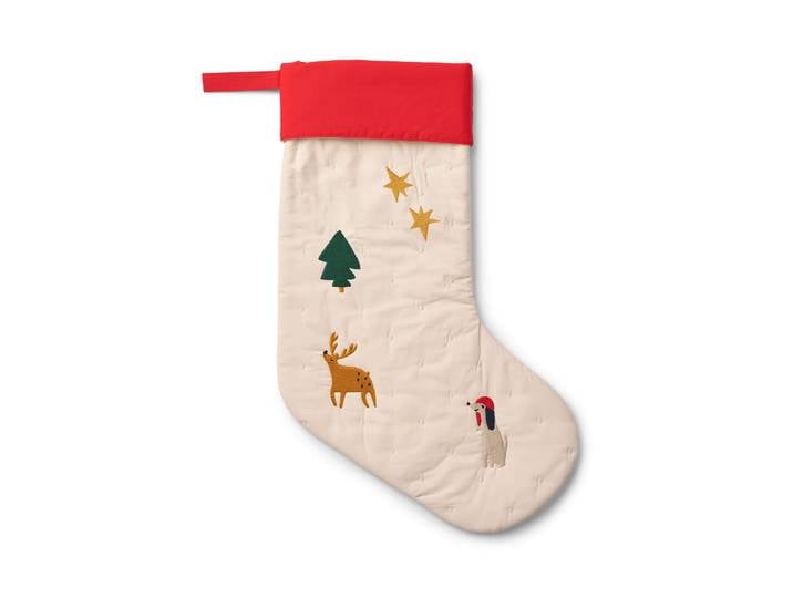 Liewood Chaussette de Noël Basil Holiday-Sandy