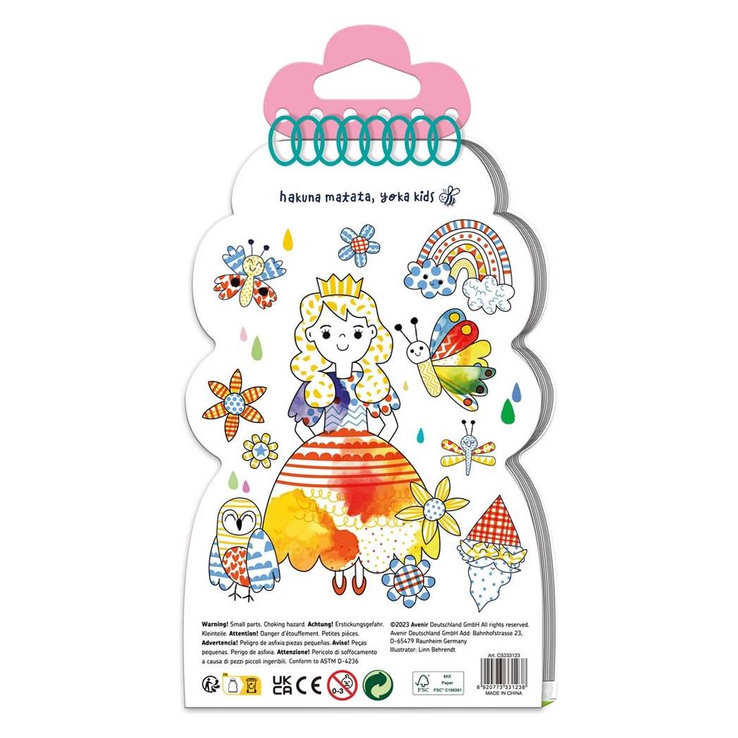 Haku Yoka Wassermalbuch Feenmärchen (CS233123)