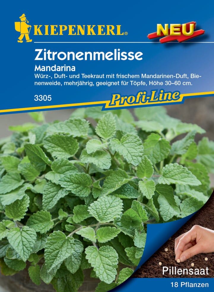 Kiepenkerl Zitronenmelisse Mandarina Pillensaat
