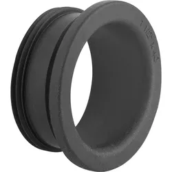 Gewinde-Nippel (Herberger Nippel) 1 1/2''x 37 mm Gummi-Qualität Art. 3114