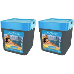 Miganeo Chlortabs | langsamlösliche 200 g Tabletten | 2 x 5 kg