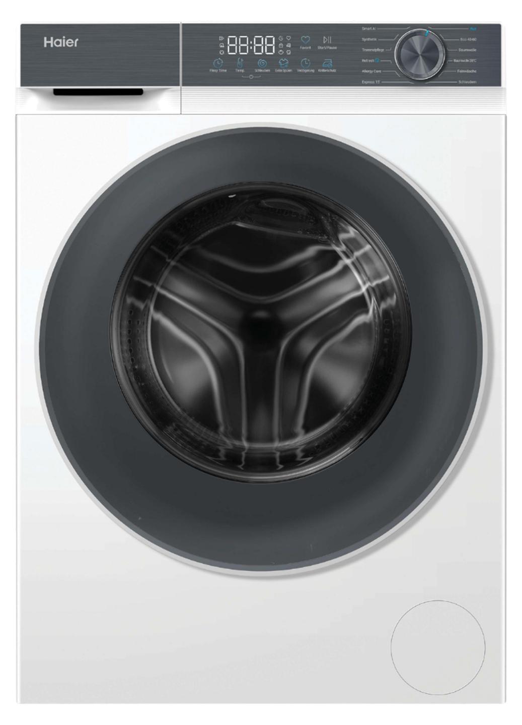 Haier HW90-BP1433637T Waschmaschine 9kg Knitterschutz Aquastop Weiß Refresh