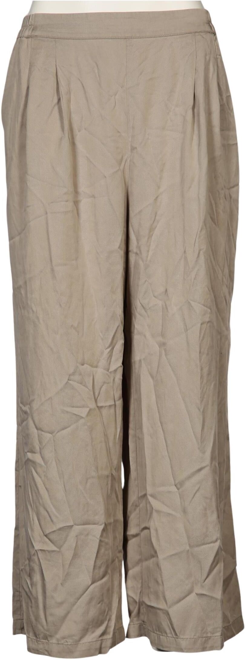 asos Curve Damen Stoffhose, Beige, Gr. EU 46, Lyocell - Second Hand