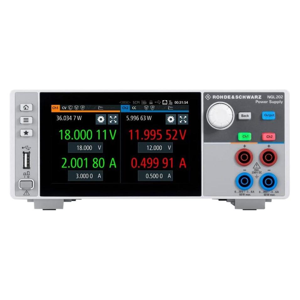 Rohde & Schwarz NGL202 2-Kanal Digital Labornetzg (NGL-COM2b)