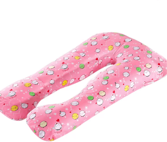 Inspire Essentials U Shape Maternity Pillow Case Cotton Replacement Covers mochi