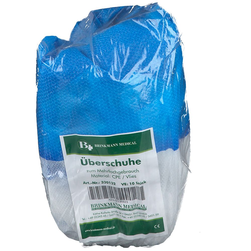 Überschuhe Mehrfachgebrauch CPE/Vlies 10 St Schutzhüllen