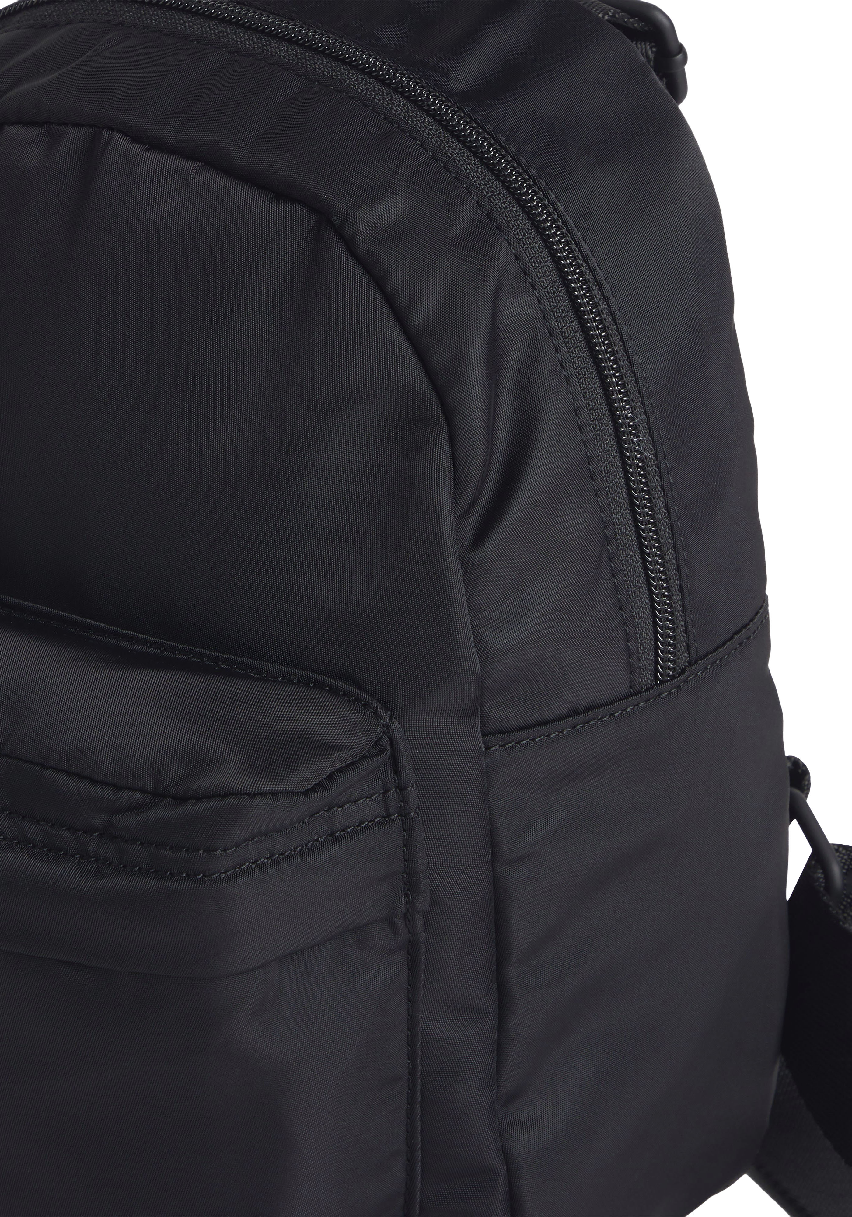 Minirucksack LEVI'S "MINI BACKPACK", Herren, schwarz (caviar), Web, Kunstfaser, unifarben, Rucksäcke Minirucksack, Leichtes Material caviar Einheitsgröße