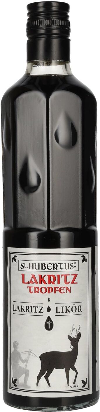 St. Hubertus Likör St. Hubertus LAKRITZ Tropfen Lakritz-Likör 16% Vol. 0,5l