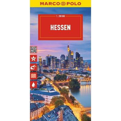 MARCO POLO Reisekarte Deutschland 06 Hessen 1:200.000, Sonstige von Marco Polo Verlag, MairDuMont, 978-3-575-01946-2