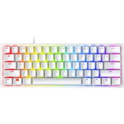 Razer Huntsman Mini (DE, Kabelgebunden), Tastatur, Weiss