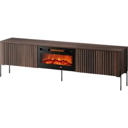 TV-LOWBOARD Vera 190 EF mit Kamin