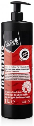 Real Natura Creme De Pentear Pro-Volume Cachos 1000ml