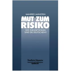 Mut zum Risiko, Fachbücher von Manfred Lahnstein