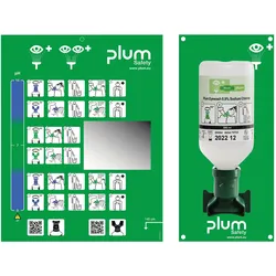 Plum, Erste Hilfe Set, Wandhalterung Augenspülung (Erste Hilfe Set Zubehör)