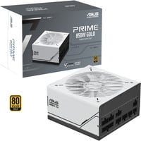 Prime 850W Gold, PC-Netzteil weiß, 1x 12-Pin High Power GPU, 3x PCIe, Kabelmanagement, 850 Watt