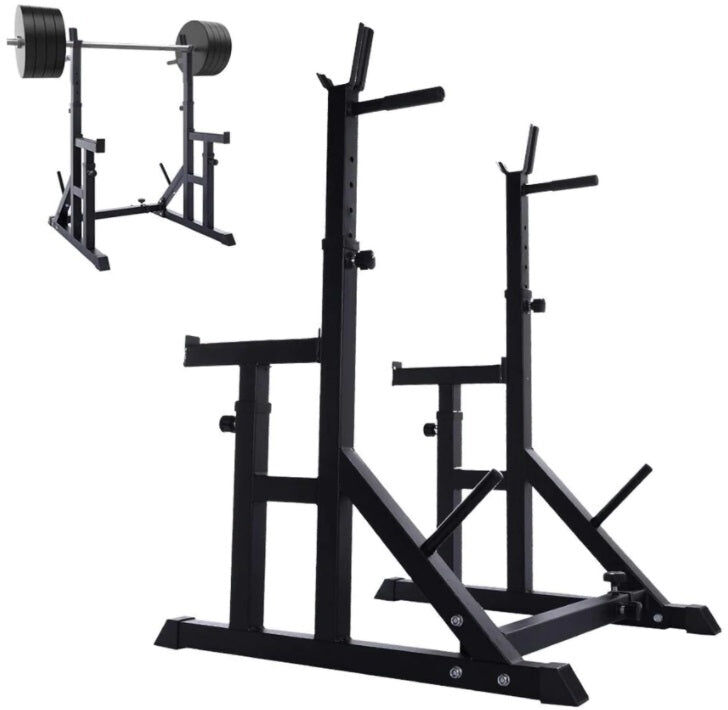 Fitness Tech Soporte multifunción Press Banca Musculación . Negro