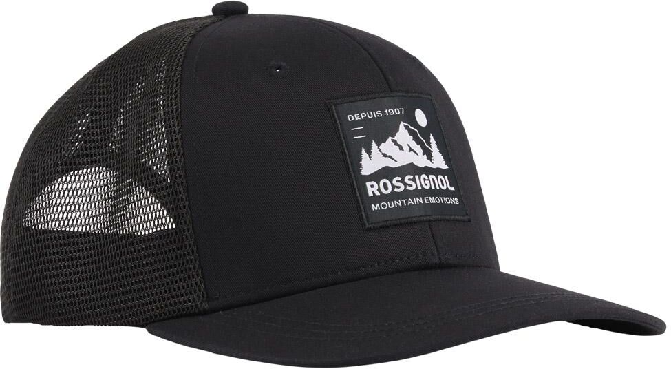 Rossignol  - Mid Crown Trucker Cap Black - Casquette
