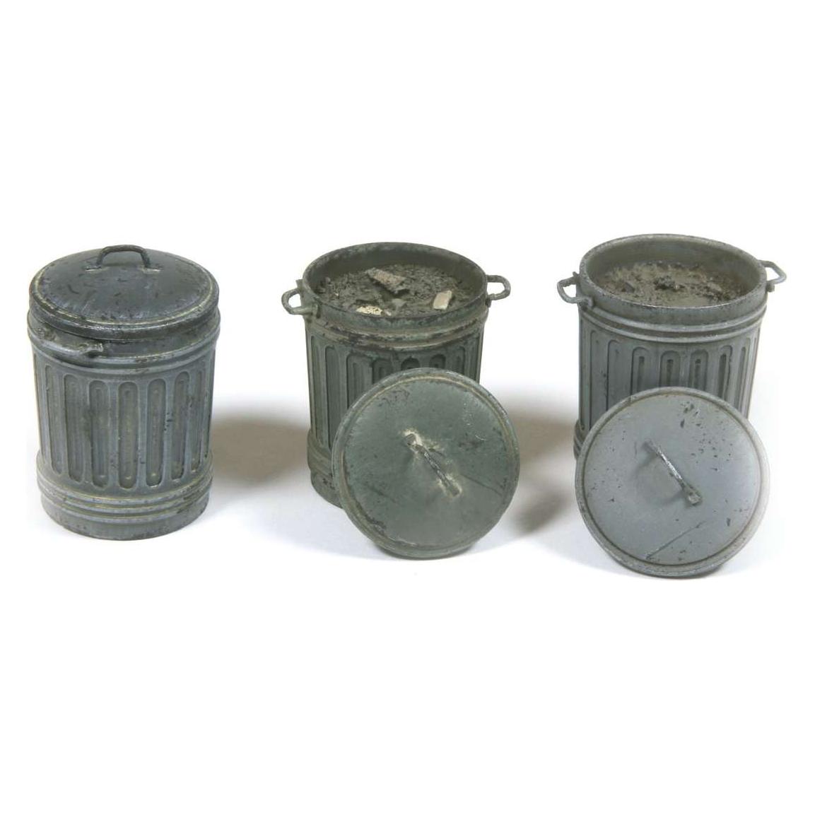 Vallejo Garbage Bins 1 (SC212) (Kunststoff) (SC212)