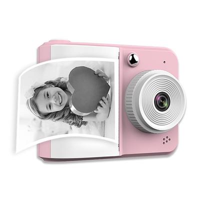 Kinder Sofortdruckkamera Thermodruckkamera mit Druckpapier für Kinder Hochauflösende Foto- und Druckkamera Geburtstag Valentinstagsgeschenk für Mädchen