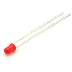 Kingbright Low Current LED, 3mm, rot