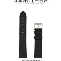 Hamilton - Khaki Iii Band-set Kunststoff-schwarz-20/18 Xl H693.684.200 - schwarz
