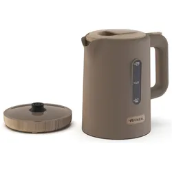 Ariete ARI-2846-TP, Wasserkocher, Braun, Grau