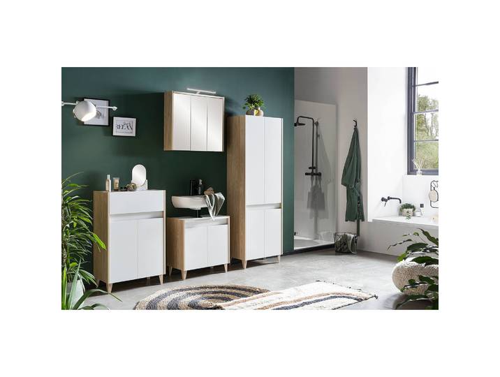 Armoire de toilette Elba 65cm Marron