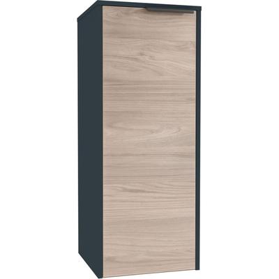 Midischrank WELLTIME "Novara", transparent, B:32,8cm H:82,3cm T:32cm, Holzwerkstoff, Schränke, Midischrank