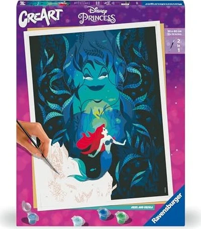 Ravensburger CreArt - Disney Arielle und Ursula