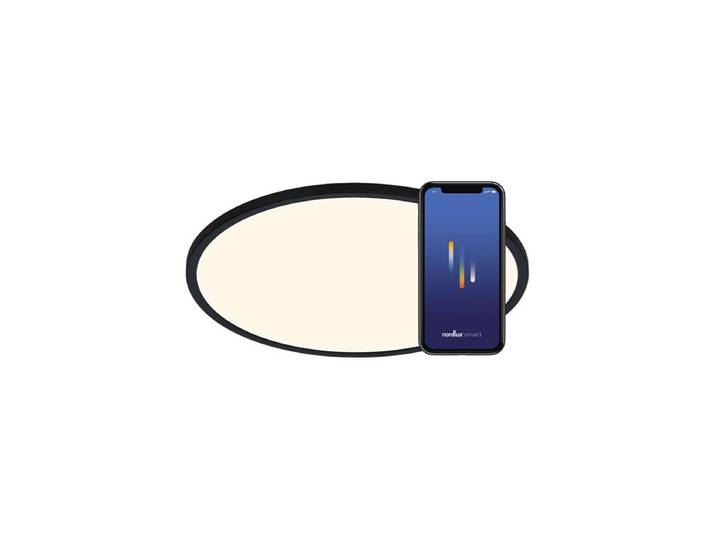 Nordlux Oja Smart 42 Deckenleuchte Schwarz