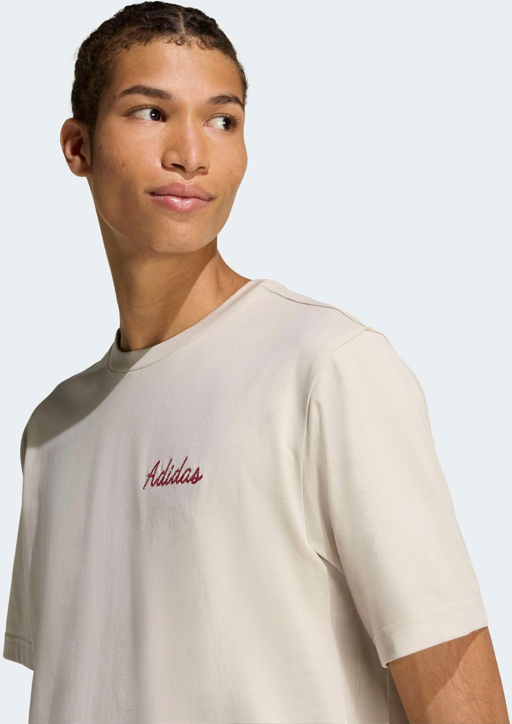 T-Shirt ADIDAS SPORTSWEAR "NOVELTY BOWL GRAFIK", Herren, Gr. S, wonder aluminium, Obermaterial: 100% Baumwolle, normal, Rundhals, Shirts T-Shirt wonder aluminium S