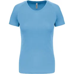 Kariban ProAct Damen Sport Shirt T-Shirt PA439 sky blue S