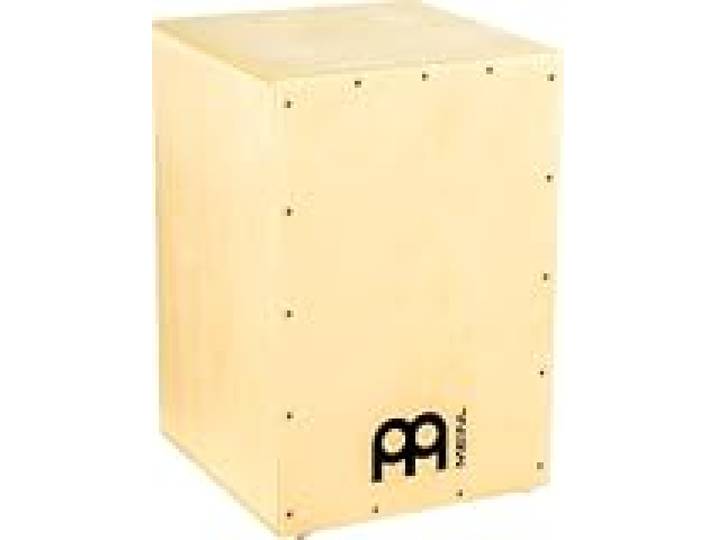 Meinl Percussion Headliner Cajon Instrument - drum box compacte avec des sons de caisse claire et des basses profondes - Surface de jeu en bouleau baltique (HCAJ1NT)