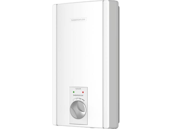 Durchlauferhitzer THERMOFLOW Thermoflow Hydrex 18/21/24 , weiß, B:25,5cm H:47,2cm T:11,5cm, Durchlauferhitzer, Durchlauferhitzer, mit stufenloser Temperaturregelung