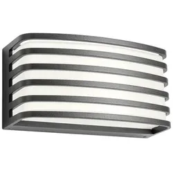 Redo 90038 SEBRA Außenwandleuchte SMD | Leuchtdioden | 15W | 1440/792lm | 3000 K | IP65 - Anthrazit