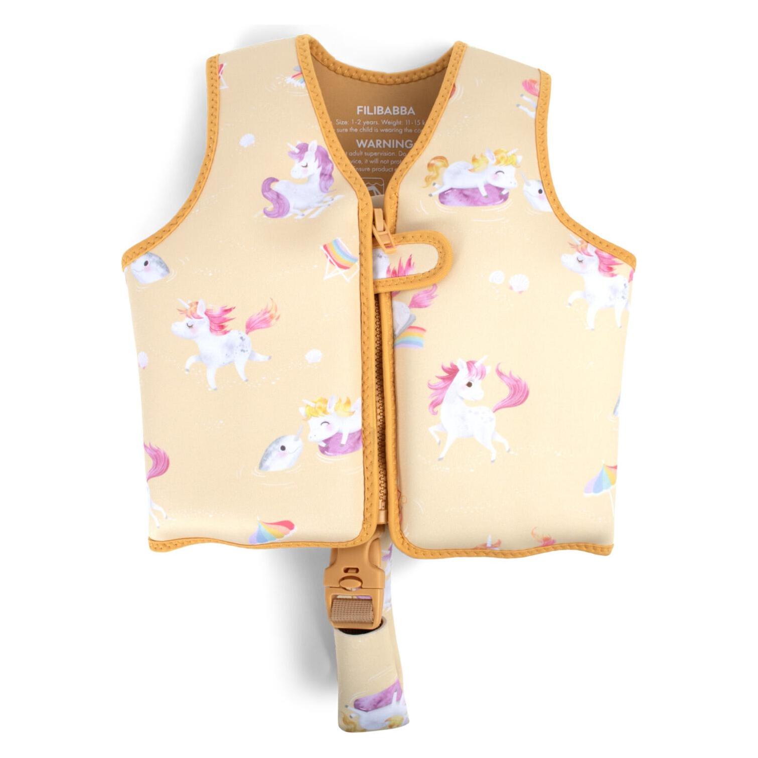 Filibabba Schwimmlernweste 3-4 Jahre - Unicorn Shores (FI-03930)