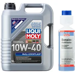 Youngtimer Service-Set LIQUI MOLY 2-tlg. Motoröl 10W-40 Benzinstabilisator
