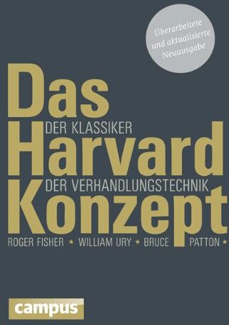 Roger Fisher - Das Harvard-Konzept: Der Klassiker der Verhandlungstechnik - Preis vom 11.10.2026 03:10:56 h