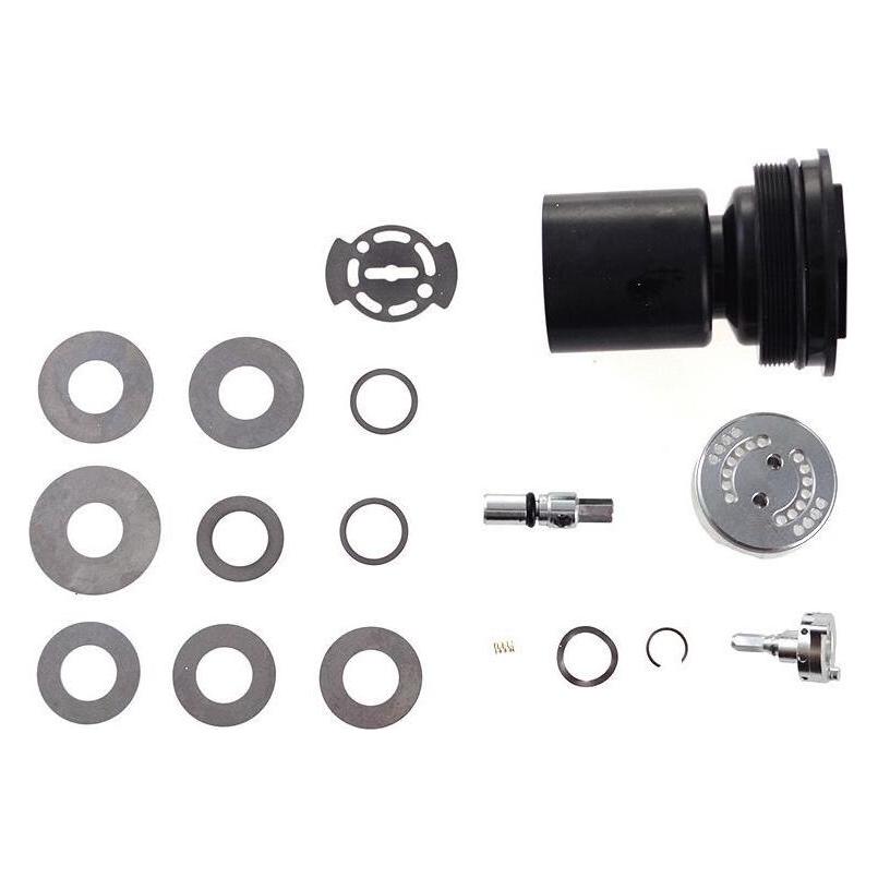 Fox Service Set: 2021 38 FIT4 Topcap Assy, Remote, Black Ano, U-Cup, 3 Pos Adj, PTL FK (820-05-631-KIT)