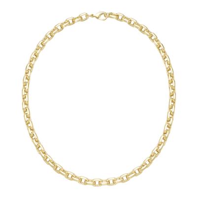Gliederkette FIRETTI "Schmuck Geschenk Tombak Halsschmuck Halskette Kette Langankerkette" Gr. 50, gold (gelbgoldfarben), Halsketten, Damen, 50, Tombak, B: 7mm, Gliederkette, Made in Germany, B:7mm
