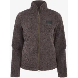 Fleecejacke LM Heritage Borg Zip Through 262 Damen Cocoa 38