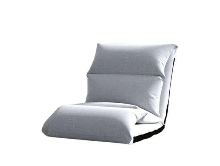 Xumh2024-3 Sitzsack Lazy Sofa Recliner Bed Backrest Chair Lounger Floor Cushion Bay Window Couch(Grigio)