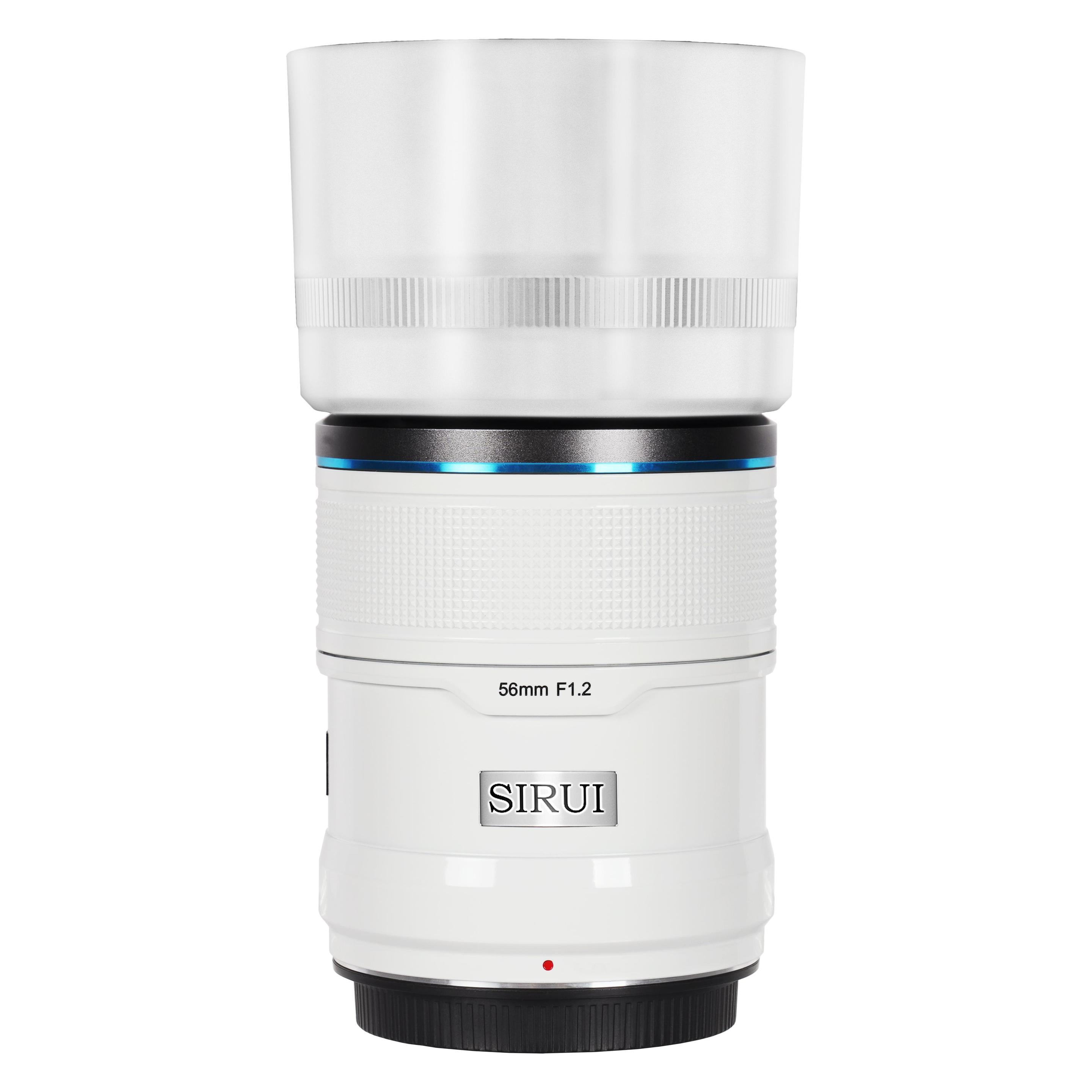 Sirui Sniper 56mm F1.2 APSC Auto-Focus Lens (Sony E-Mount, White) (Sony E, APS-C / DX) (781162)