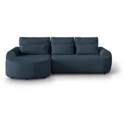 ECKSCHLAFSOFA Olivio L Dunkelblau