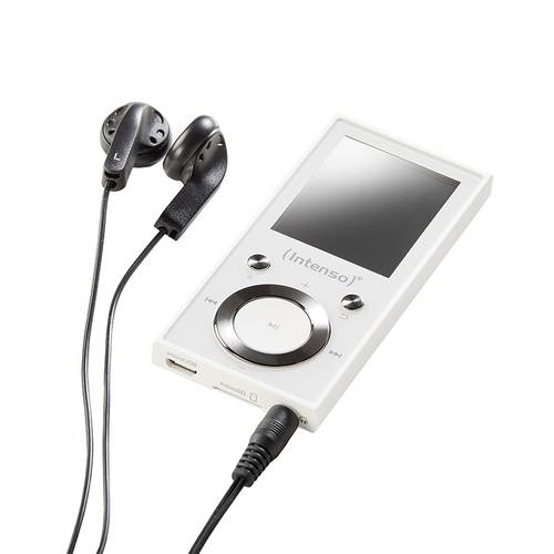Intenso Video Scooter MP3-Player 16 GB Weiß Bluetooth