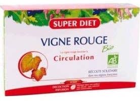 Superdiet Súper Dieta Dieta de Vid Roja Orgánica 20 Frascos